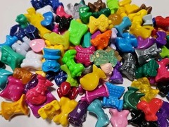 Lot of 100 Random Gogos Crazy Bones ALL gogo’s Lots Of Variety. Lot 4.9.5