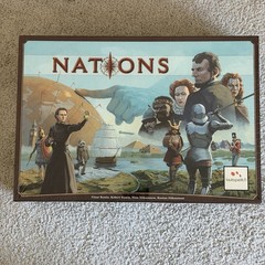 Nations Board Game – Asmodee First Edition 2013 – New, in shrink