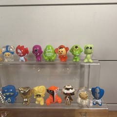Crazy Bones Lot Of 70 Mixed Figures Condition varies Ships Fast!