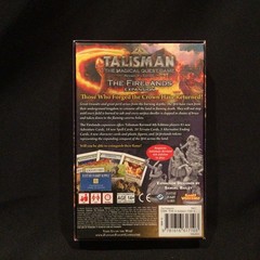 BETA PLAYTEST FFG Talisman Revised 4th Edition Game THE FIRELANDS Expansion