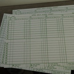 VTG APBA Pro Golf Board Game w/ 18 Hole Course & Player Cards +2022 Master Set
