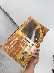 Vintage Rummy-O Tile Game Cardinal Faux Leather Case Complete Instructions