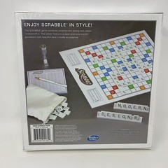 SCRABBLE Edition Pearlescent Board White w/Silver Accents Hasbro 2013 Sealed