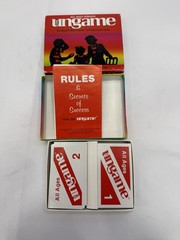 1983 The UNGAME Pocket Travel Size COMPLETE Set Vintage Board Game Self Express