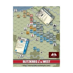 Canvas Temple WWII Wargame Blitzkrieg in the West Box SW (New)