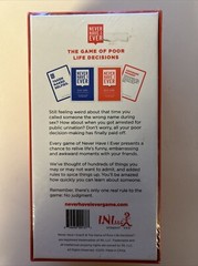 Never Have I Ever The Game of Poor Life Decisions -great game – NEW