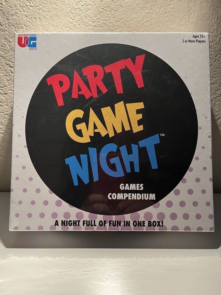 New – University Games Party Game Night Games Compendium – Ages 12+ | 2+ players