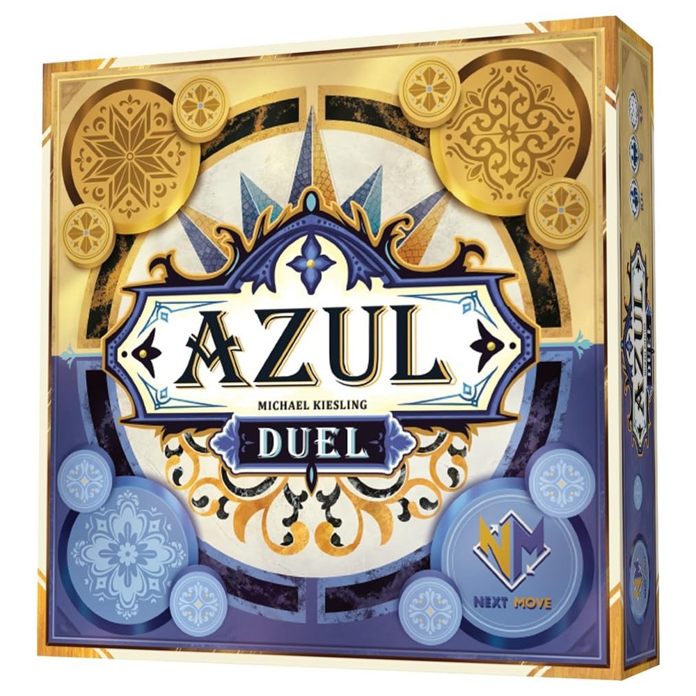 Asmodee Azul Duel Board Game – Competitive Head-to-Head Tile-Placement Strategy