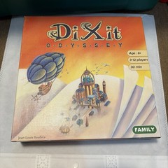 Dixit Odyssey Family Board Game Libellud Edition COMPLETE Box Damage Pieces Good