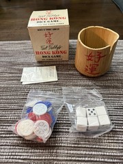 Jax Dice Game Fast Freddy’s Hong Kong 1983 in Original Box Instructions Vintage