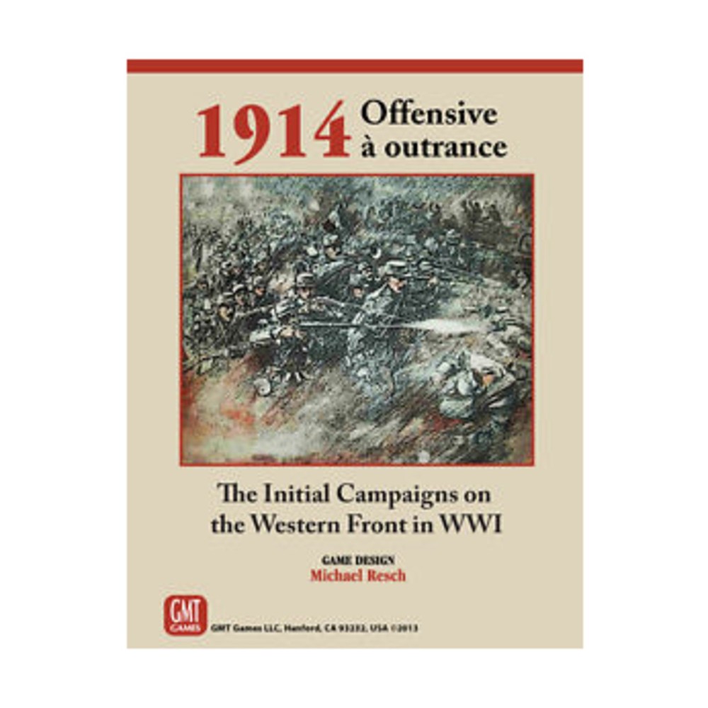 GMT Wargame 1914 – Offensive a Outrance Box VG+/EX