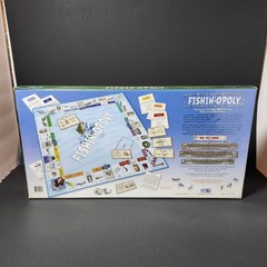 Late for the Sky Fishin-Opoly Board Game New Sealed Fishing Theme