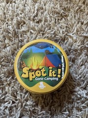 Asmodee “Spot It! – Gone Camping” Match Game in Tin – Complete New Sealed