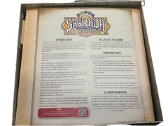 Sagrada Artisans Legacy Board Game – Used Campaign – See Description