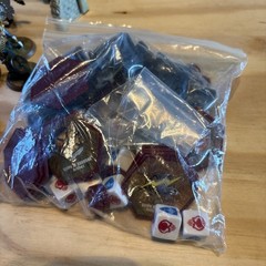 Hero Scape Game Characters (32) + Manual & Extras (Parts From Board Game)