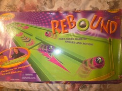 Vintage 1998 Mattel Classic Games – REBOUND – Fast Paced Game of Angles & Action