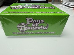 Puns of Anarchy The Outrageous Pun-Making Party Game Deck Card Games NIB Sealed
