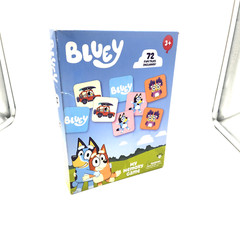 Bluey™ My Memory Game 72 Cards Matching Skills 2-6 Players Portable & Durable