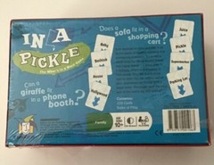 NEW In A Pickle Card Game Creative Thinking Family Fun Game For Kids & Adults