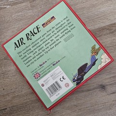 Air Race Board Game Retro Range Toys and Games Education 2012