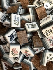 Honey Weave Inspired 4-Layer American Mahjong Tiles
