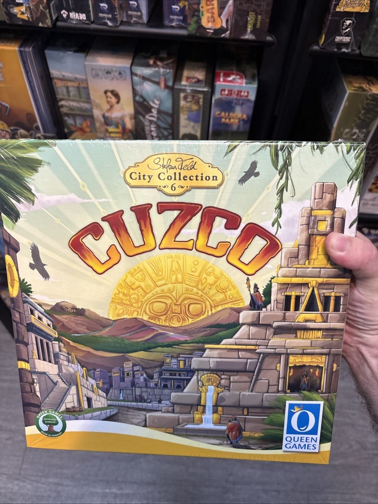 Cuzco – Queen Games City Collection #6 Stephan Feld Strategy Board Game SEALED