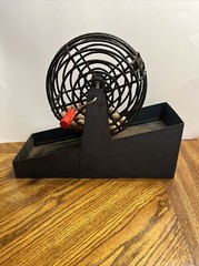 VTG Antique 1920s Met Games Co. Metal Bingo Ball Dispenser