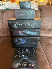 Nemesis Complete Kickstarter Collection – New, Unpunched