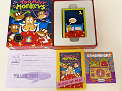 Too Many Monkeys “A Totally Bananas Card Game” Gamewright 100 Complete VG