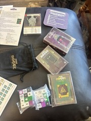 Mini Rogue Complete Collection + 4 Sealed Expansions Promo Dice Bag Kickstarter