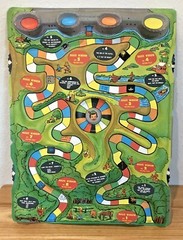 RARE VINTAGE 1956 BETTYE-B THE ADVENTURES OF ROBIN HOOD 3D BOARD GAME COMPLETE