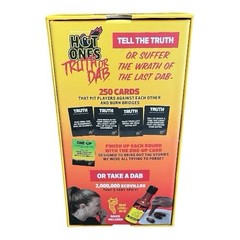 Wilder Games Hot Ones Truth or Dab Game – Hot Sauce Included (Ages 17+)
