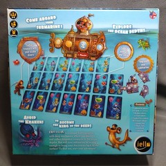 Oceanos Game Board Game complete unplayed pre-owned Iello games 2-5 ages 8+