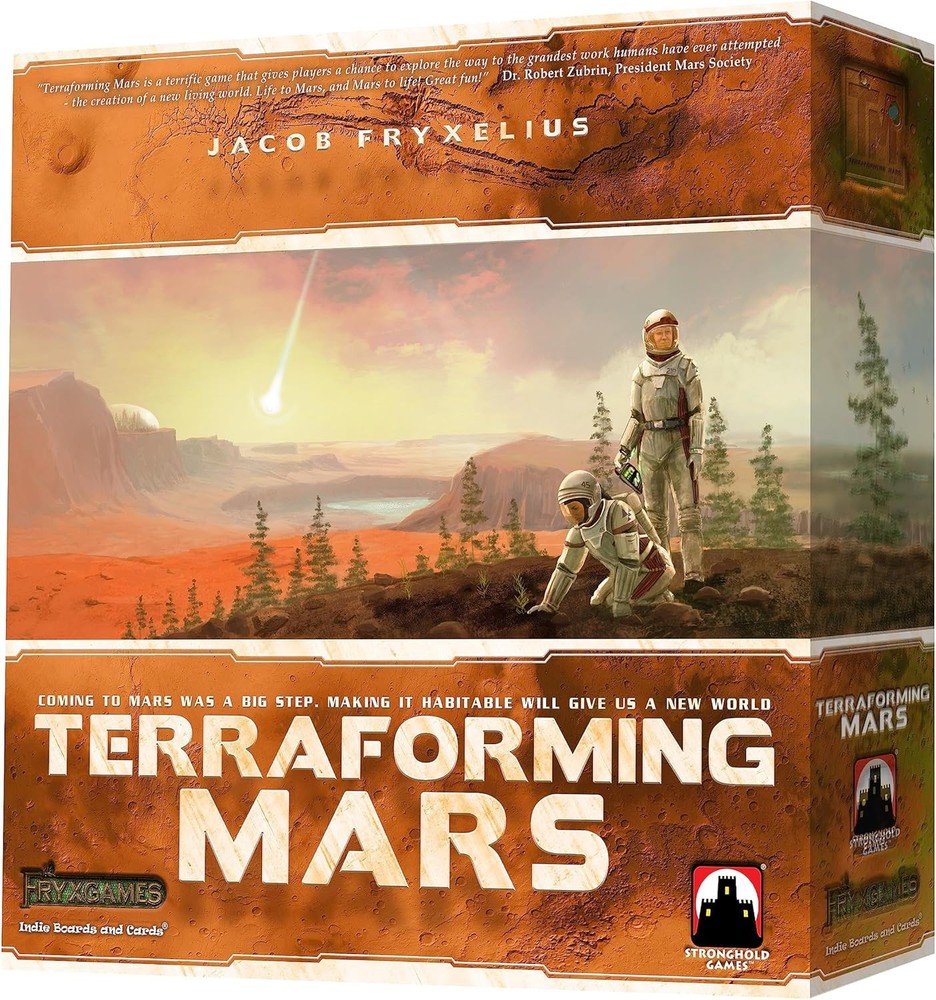 Terraforming Mars by Stronghold Games | Space Adventure | Card Driven Strategy