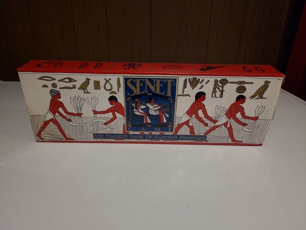 Senet Game Wood Expressions The Favorite Game Of Egyptian Pharaohs Mint Cond