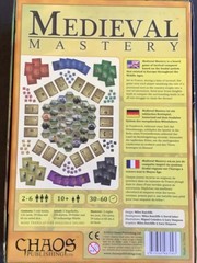 Medieval Mastery Chaos Pub Boardgame Feat. Killer Artwork New in Box Complete