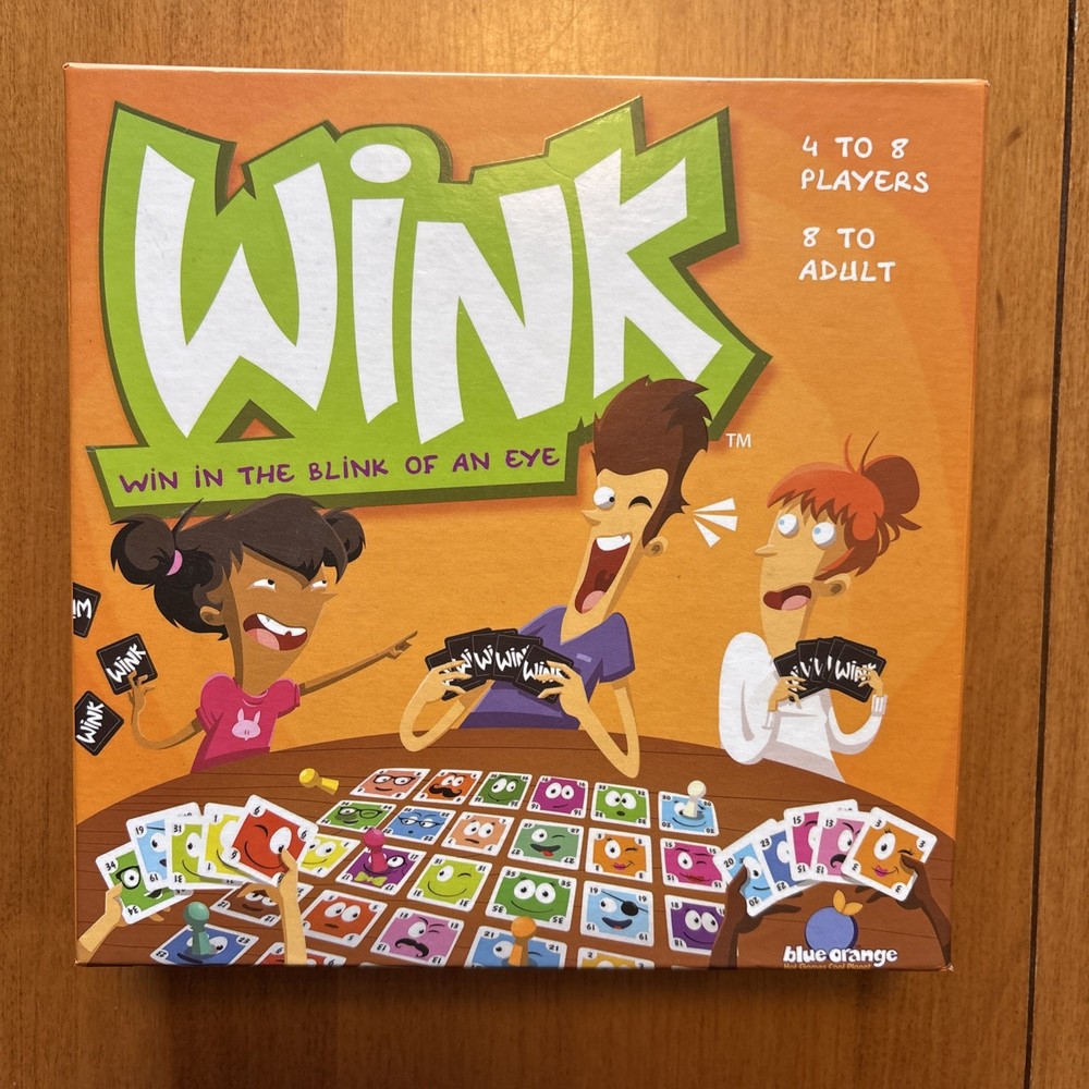 WINK Game by Blue Orange Games 2015 COMPLETE