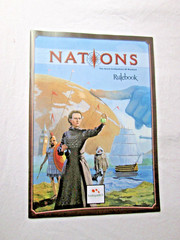 Nations (Board Game, 2013) strategy civilization Lautapelit Asmodee COMPLETE