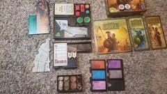 7 Wonders Duel & Expansions 3D Printed Box Organizer Insert *GAME NOT INCLUDED*