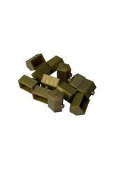 Monopoly 2011 Pirates of The Caribbean Edition Replacement Parts Hotels & Houses