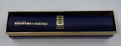 FIFA World Cup 2026 Dallas Argentina vs Austria Leather Backgammon Set NEW