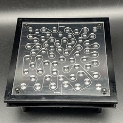 Vintage 1971 Pitfalls Magnetic Maze Game Reiss Gametime Inc. MCM Complete w/ Box