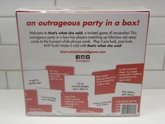 That’s What She Said Card Game BRAND NEW & SEALED – A Twisted Game of Innuendos