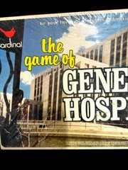Vtg Cardinal General Hospital Role Playing Board Game 2-10 Players Unopened