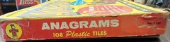 Transogram Anagrams #1150 1957 Vintage Board Game
