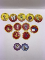 POG Pokemon Battle Discs Set – Various Characters, Animals Theme 1996,1998,2000s