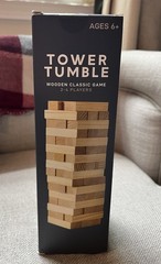Tumbling Tower Game Wooden