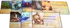 Greater Than Games Spirit Island Core Game Premium Foil Spirit Panels Upgrade