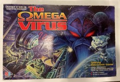 Vintage 1992 The Omega Virus Talking Electronic Board Game 100% Complete -Tested
