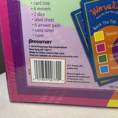 NIB SEALED Pressman 2010 Wavelength Board Game Have You Met Your Match?